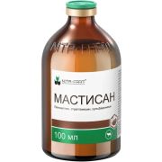 Мастисан  (100мл.) препарат для лечения различных форм воспаления вымени у дойных коров