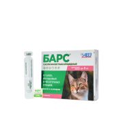 Барс капли для кошек до 5 кг (1 пип. по 0,5 мл) инсектоакарицидные
